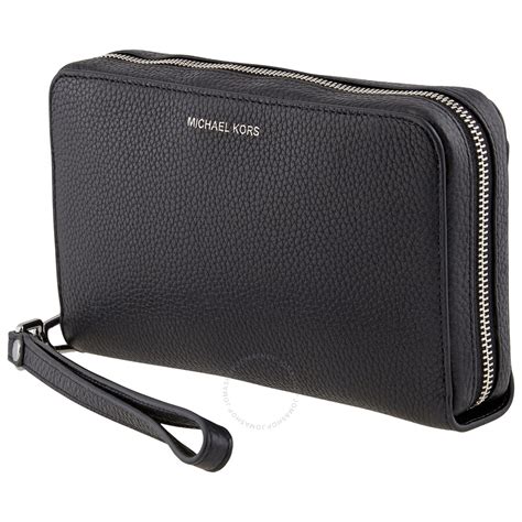 michael michael kors leather flat wallet|Michael Kors small black wallet.